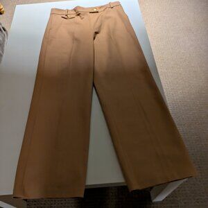 Donna Karen camel colour wide leg pants NWT 10